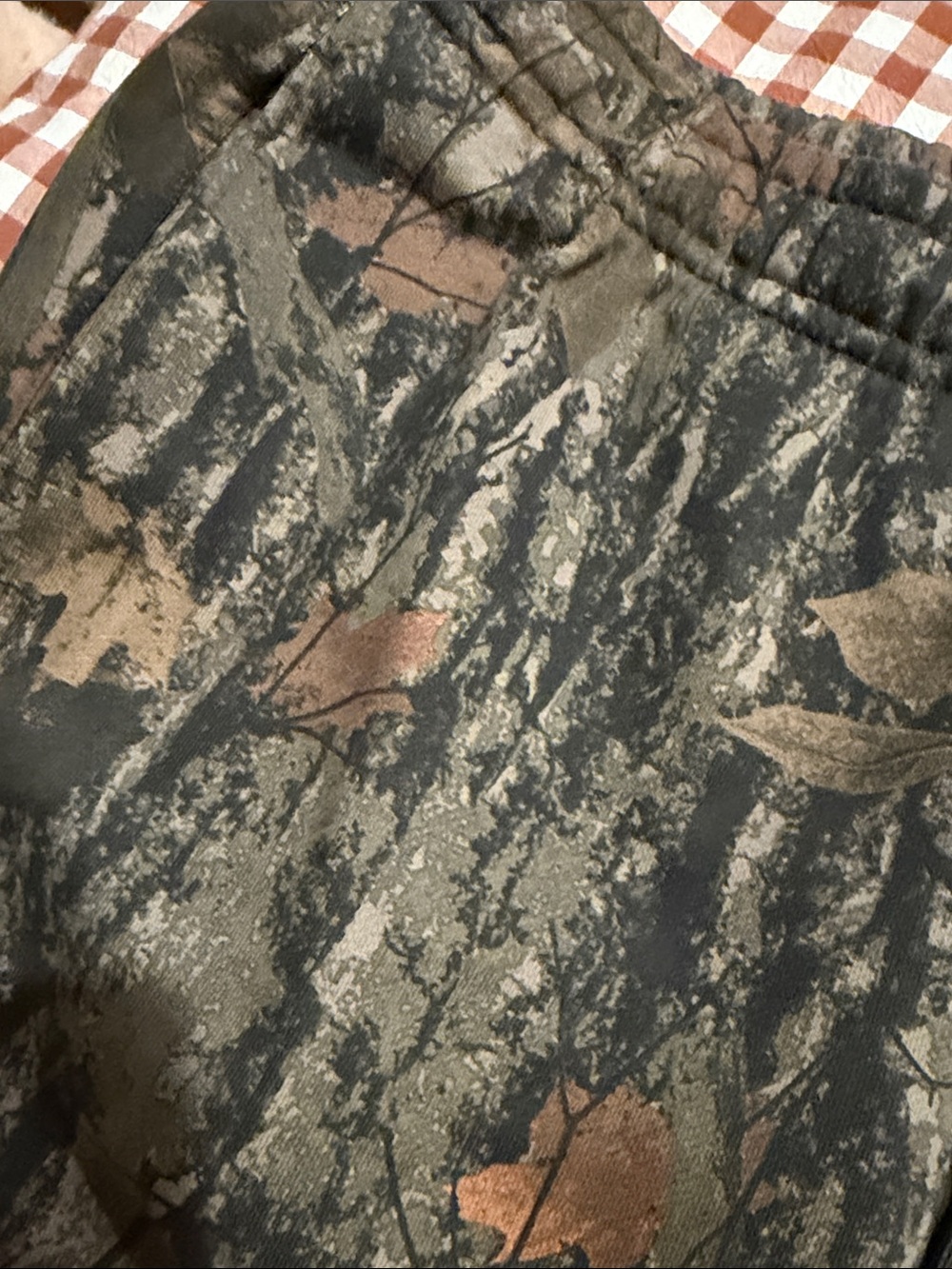 Abercrombie & Fitch tree camo wide leg sweatpants large - Picture 15 of 16